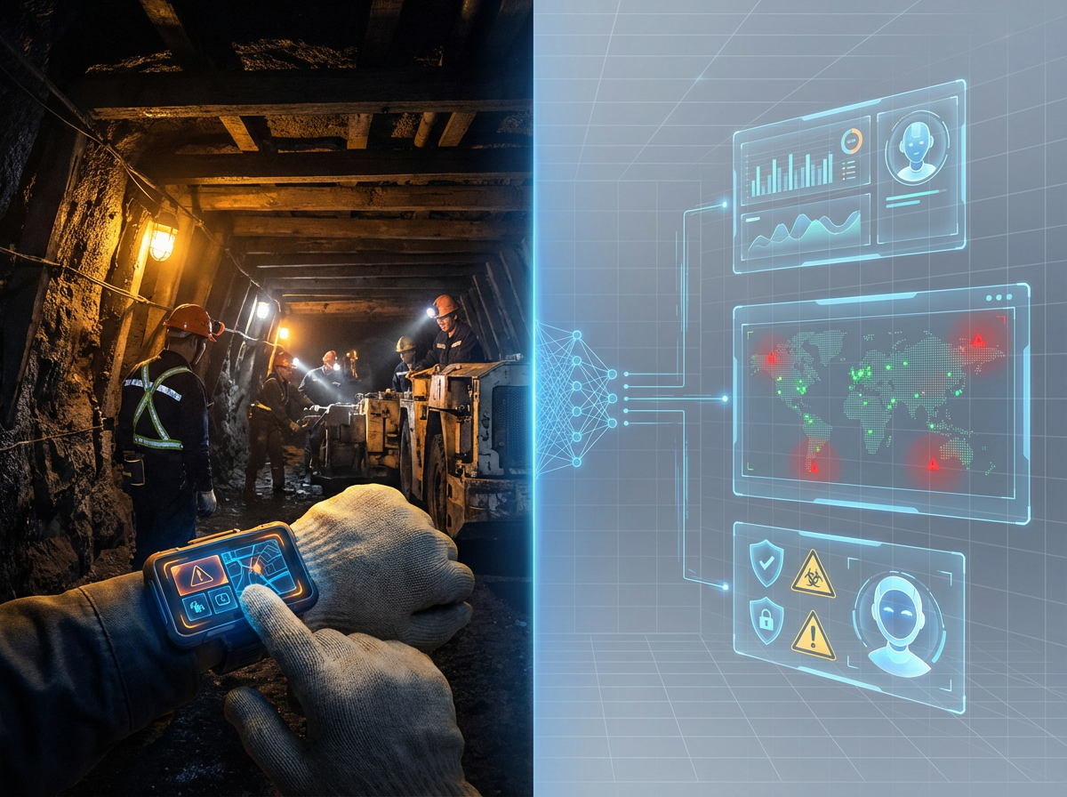 矿山作业风险识别和作业安全引导智能体